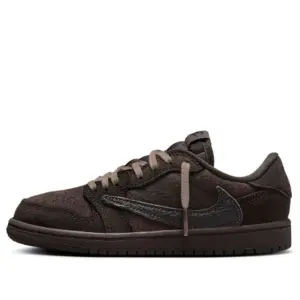 Air Jordan 1 Retro Low OG SP x Travis Scott 'Velvet Brown'